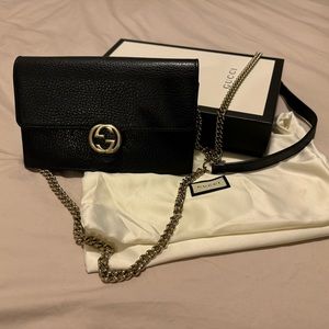 Gucci Calfskin Wallet Purse